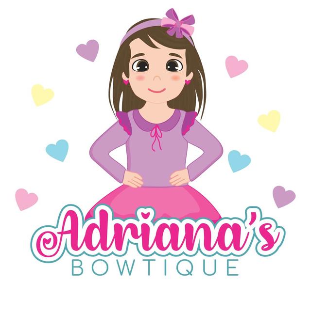 logo for adrianas bowtique