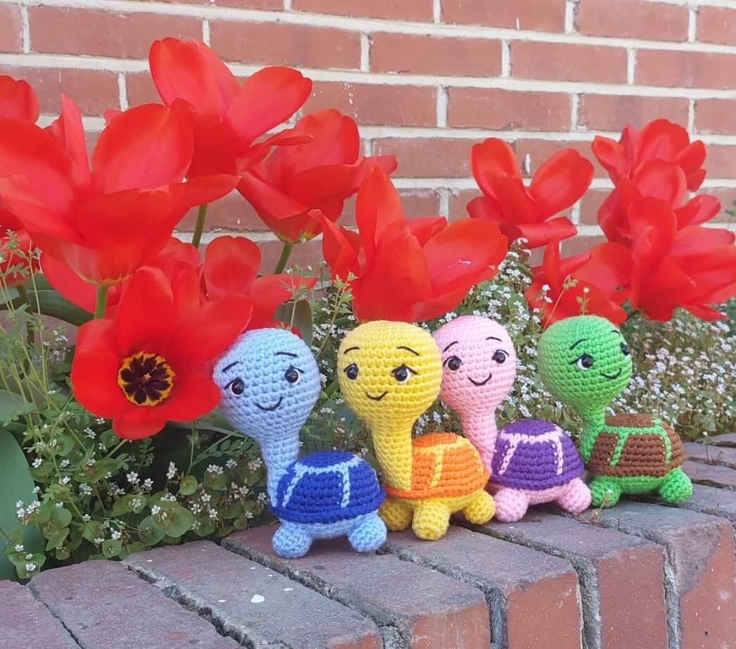 crocheted anoimals by amigurumis