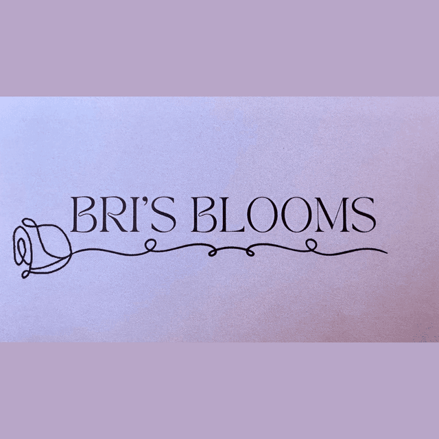 logo for bris blooms
