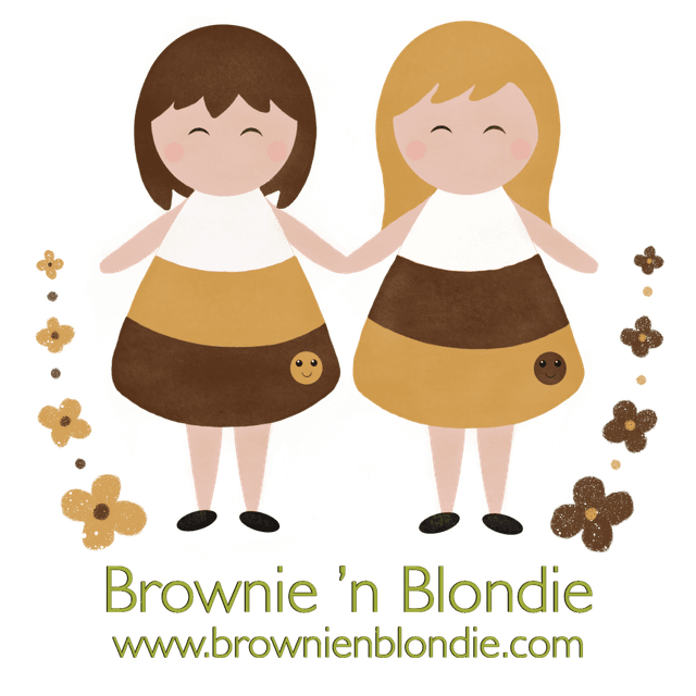 logo for brownie n blondie