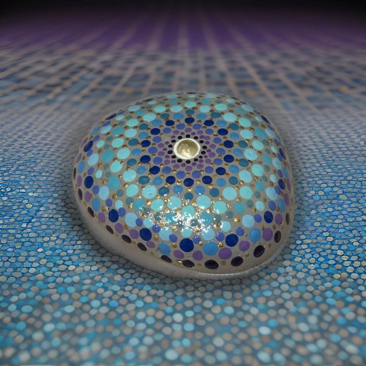 Mandala art by colorful discoveries