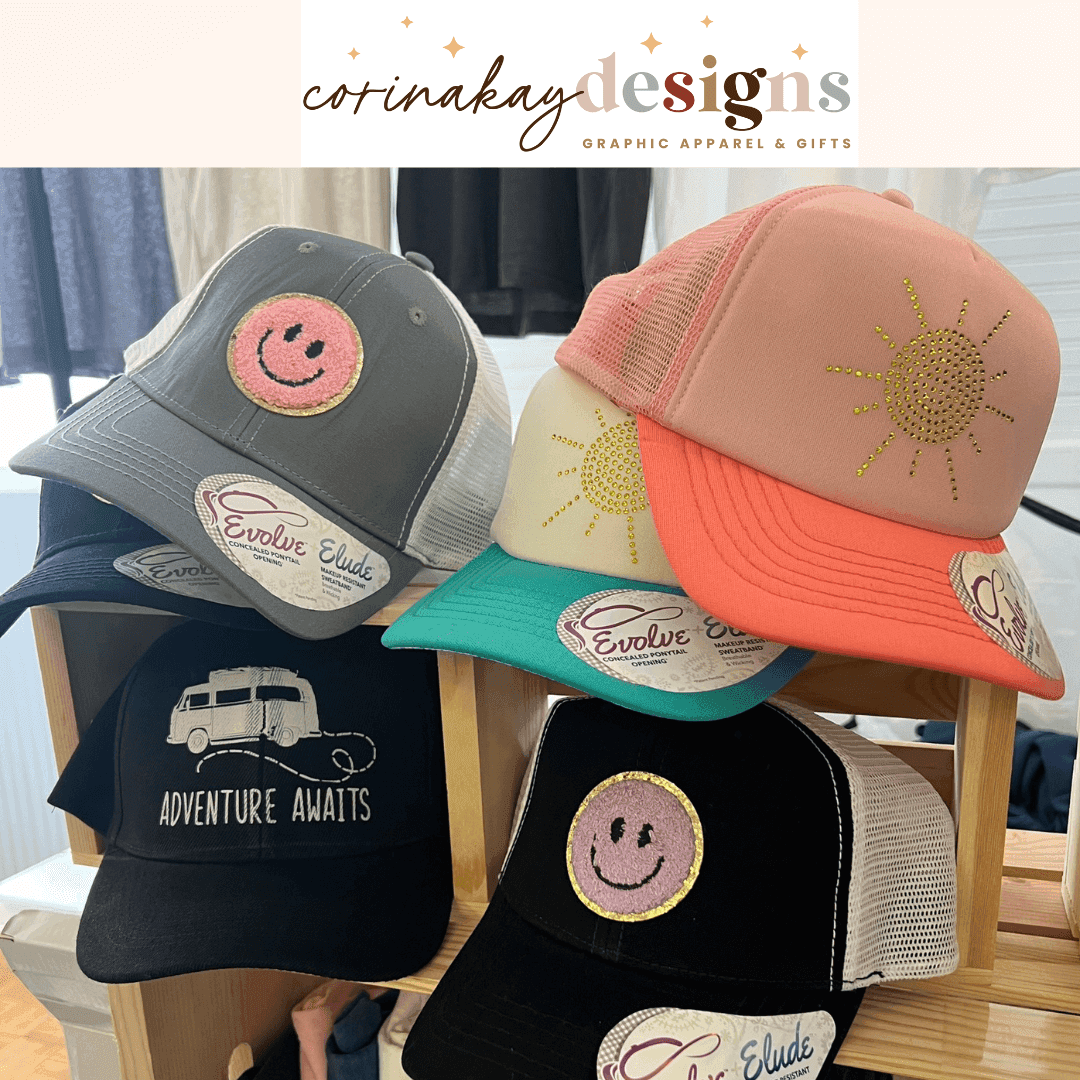 image of graphic apparel and drinkware from corina kay designs