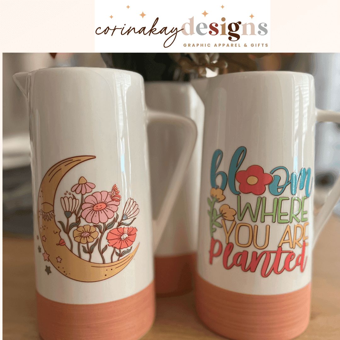 image of graphic apparel and drinkware from corina kay designs
