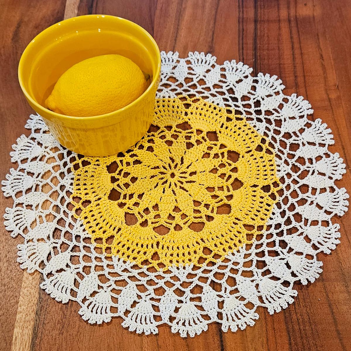 picture of hand-crafted doily