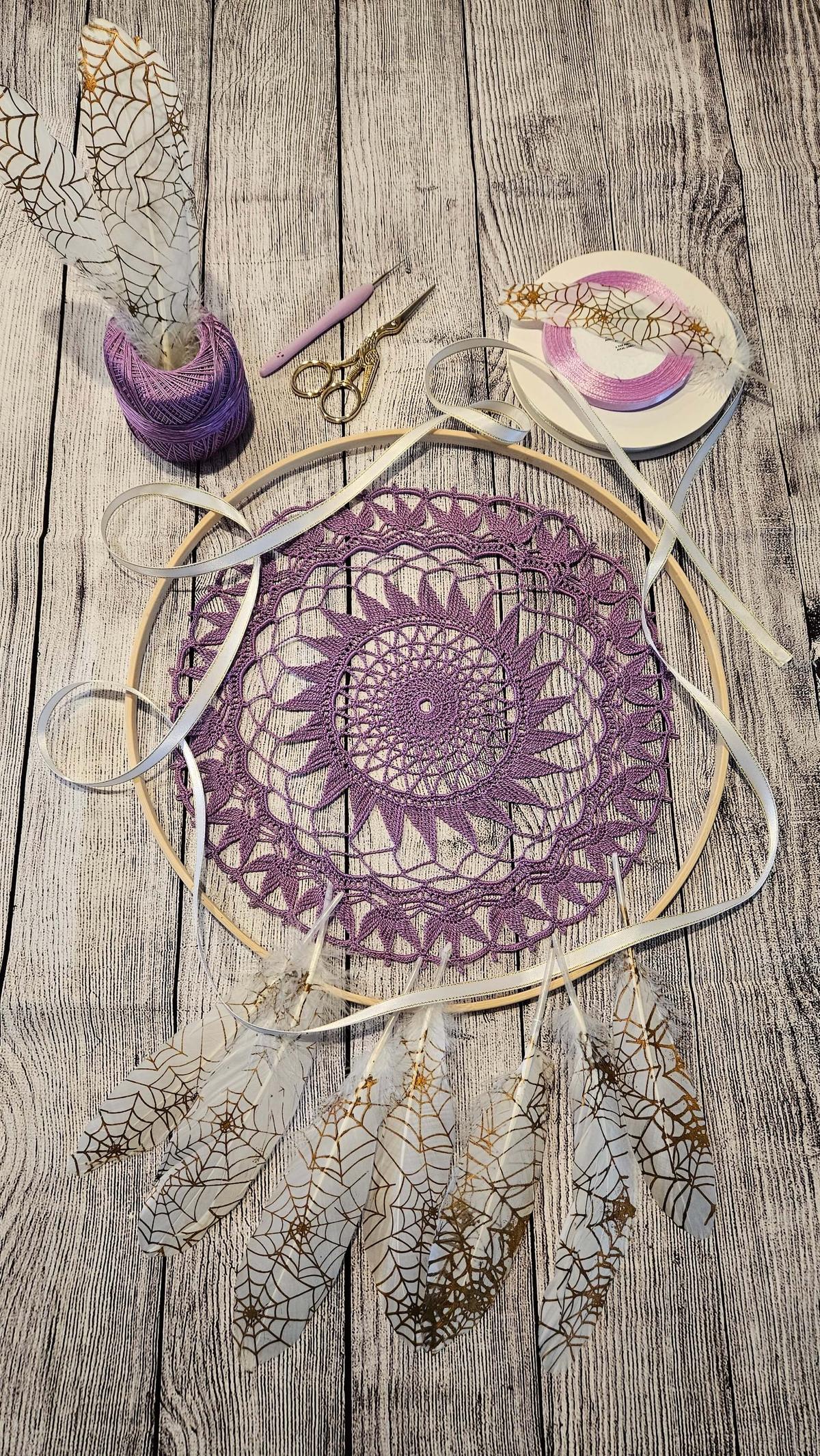 picture of hand-crafted doily