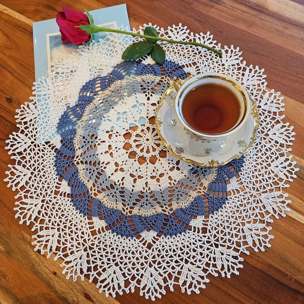 picture of hand-crafted doily
