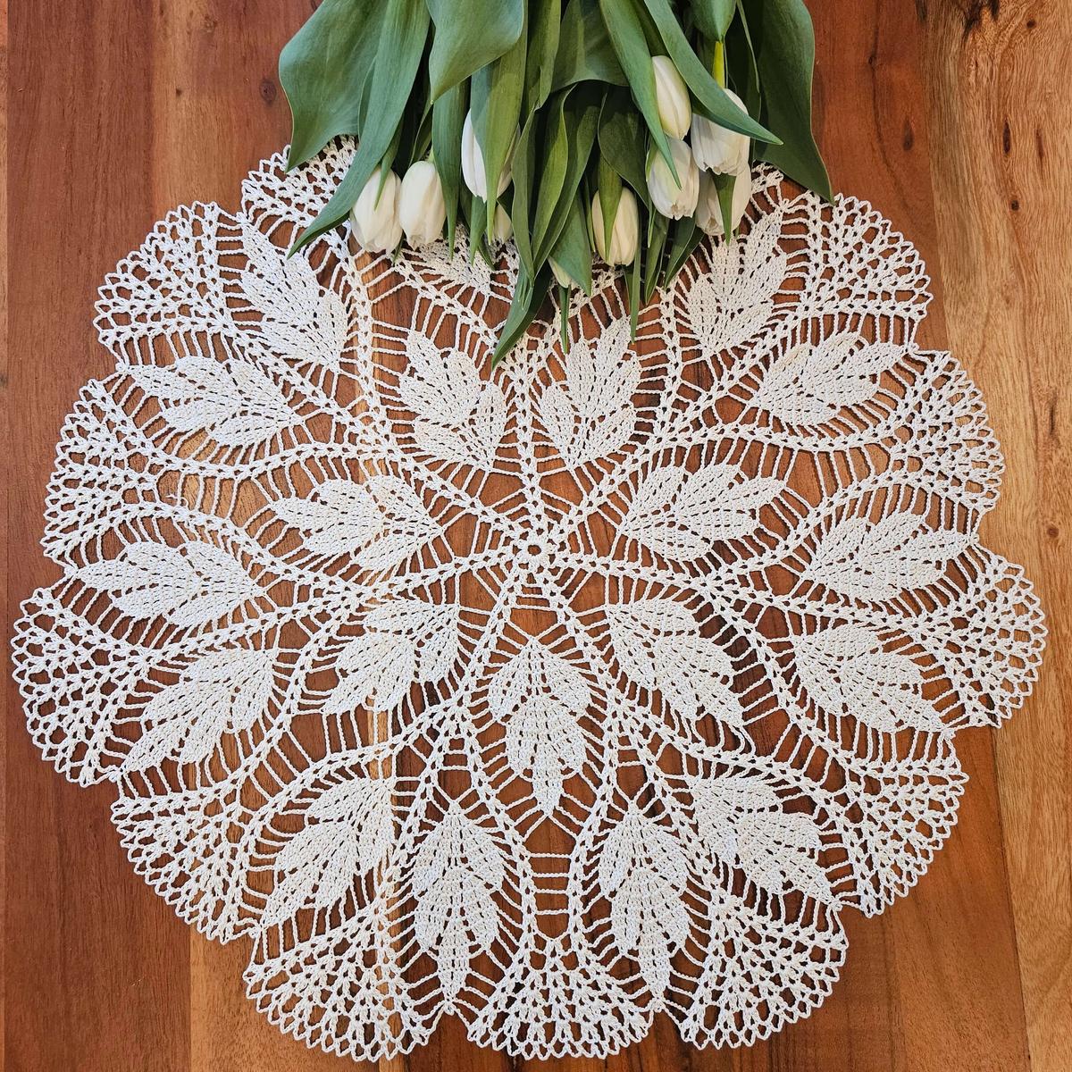 picture of hand-crafted doily
