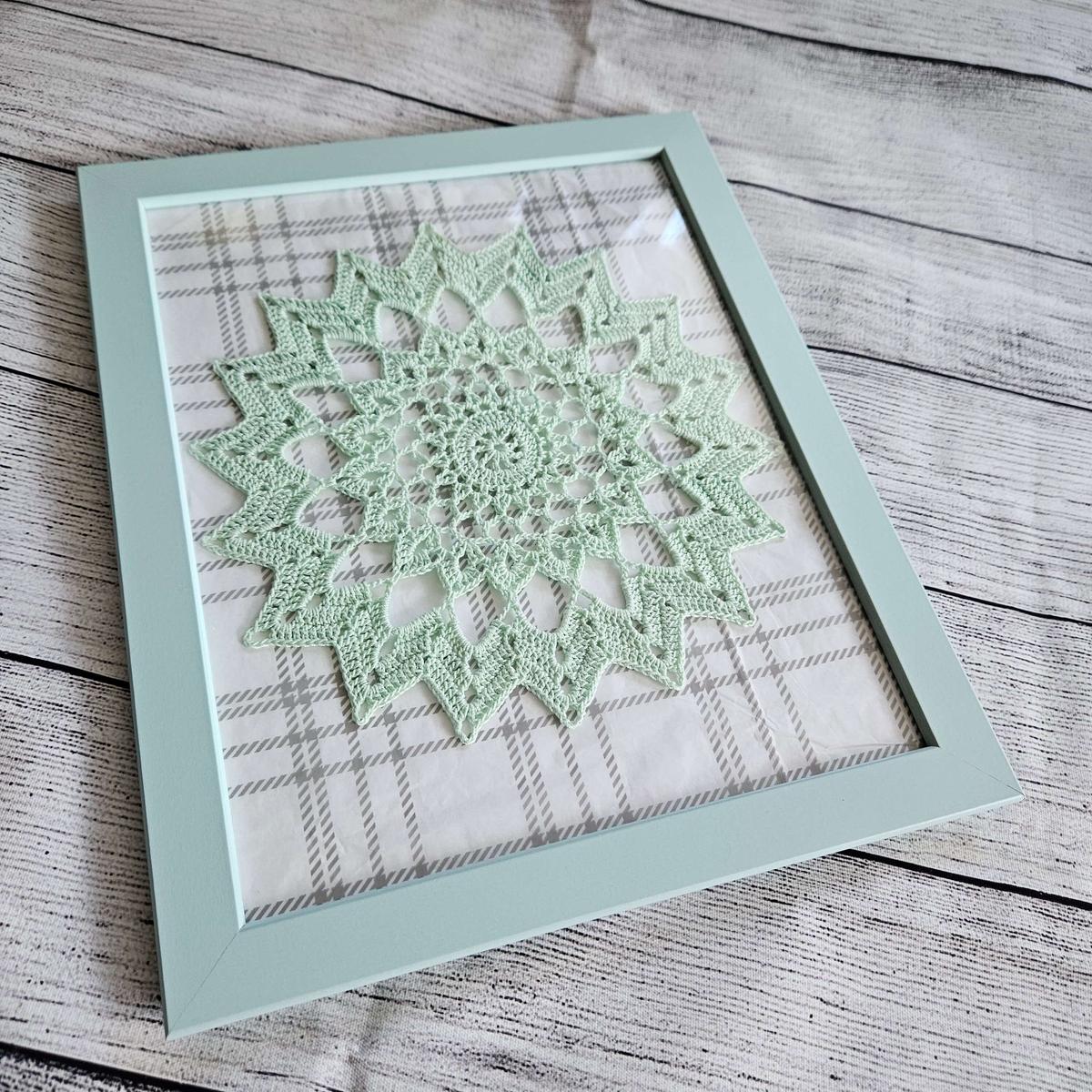 picture of hand-crafted doily