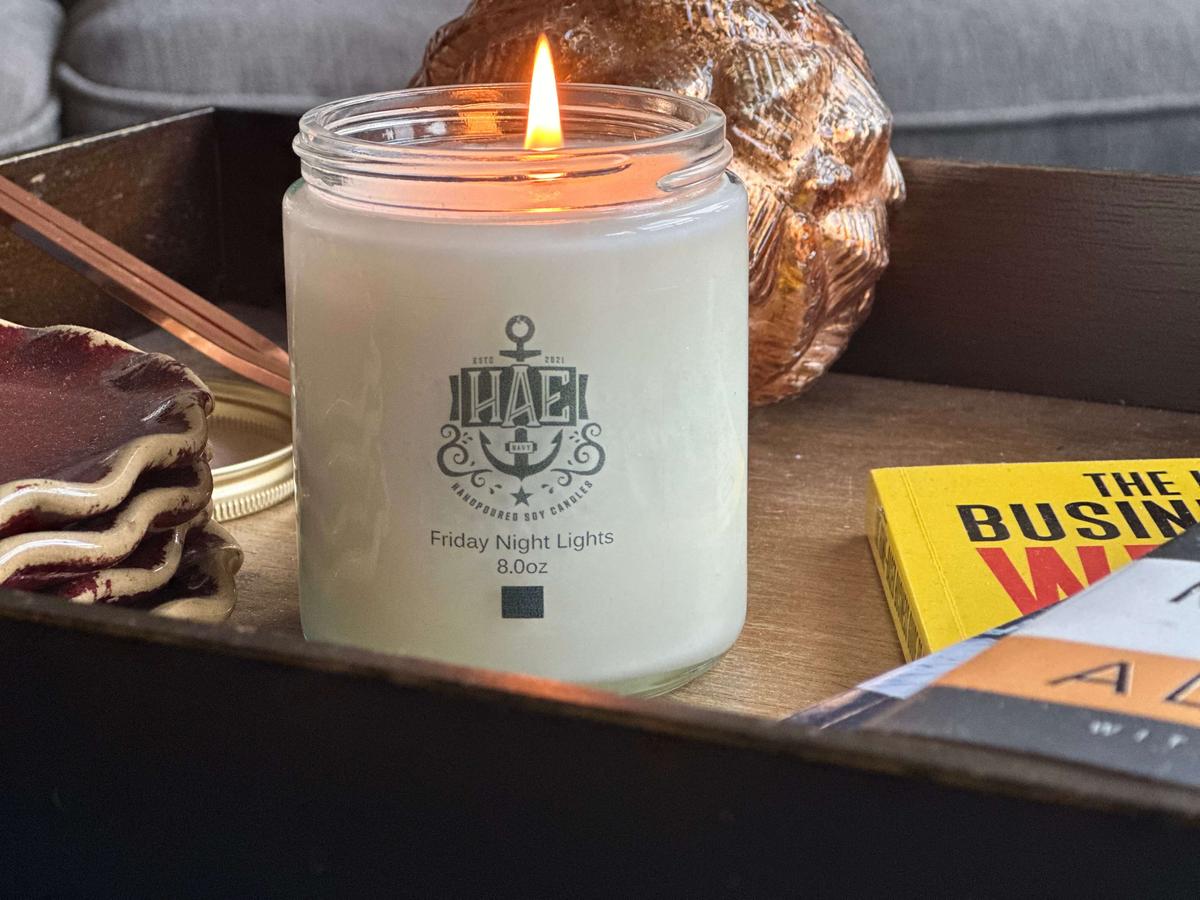 custom candles by HAE candles