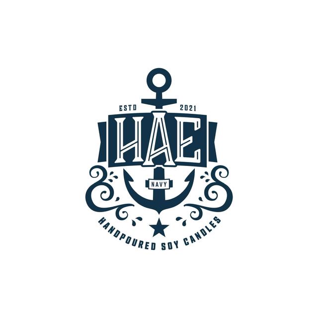 logo for hae candles