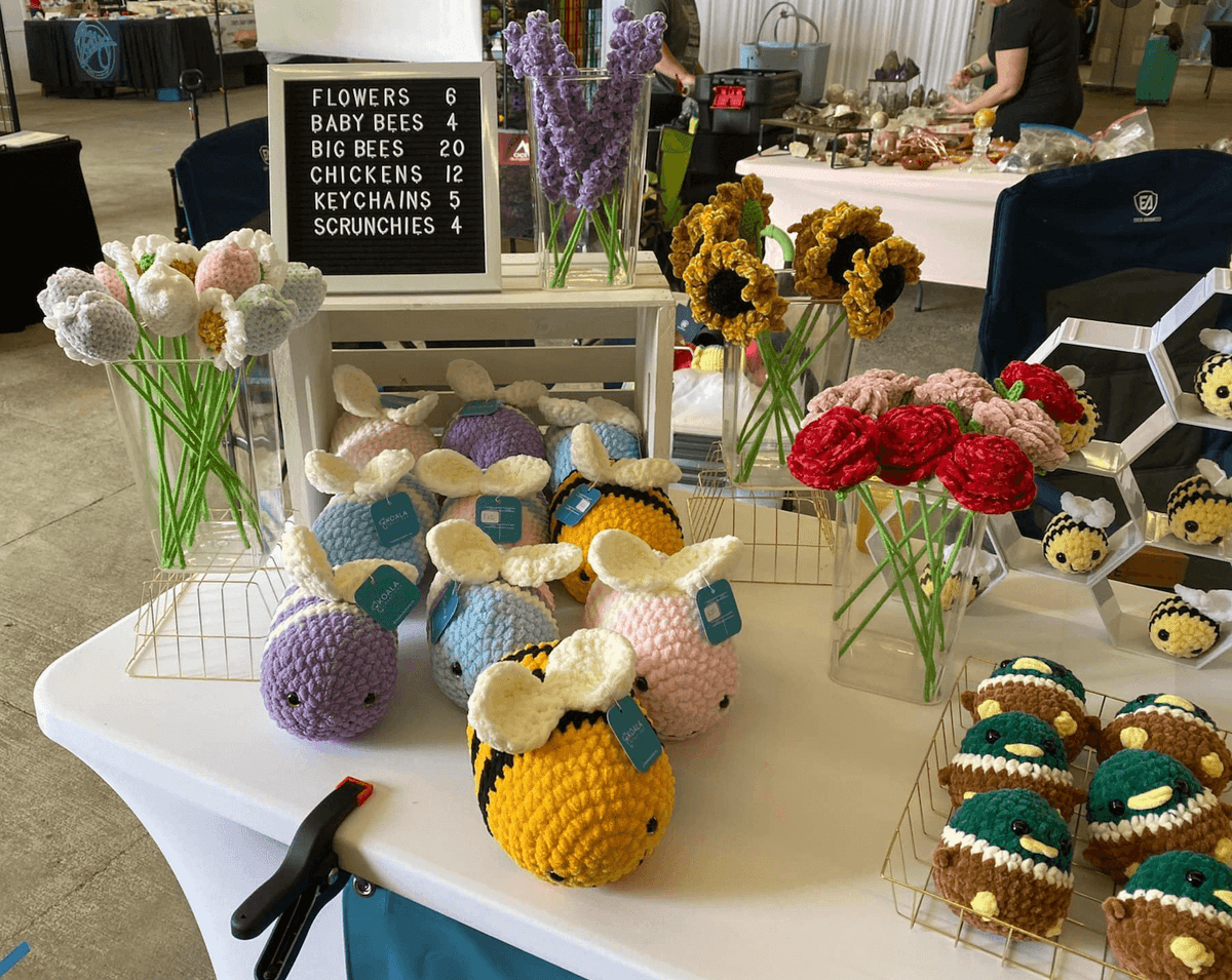 Adorable handmade crochet by Koala Creations