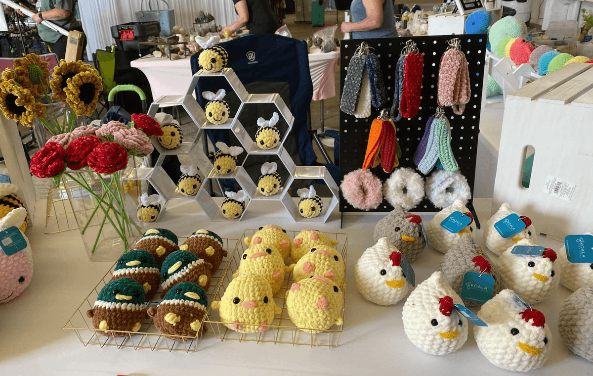 Adorable handmade crochet by Koala Creations