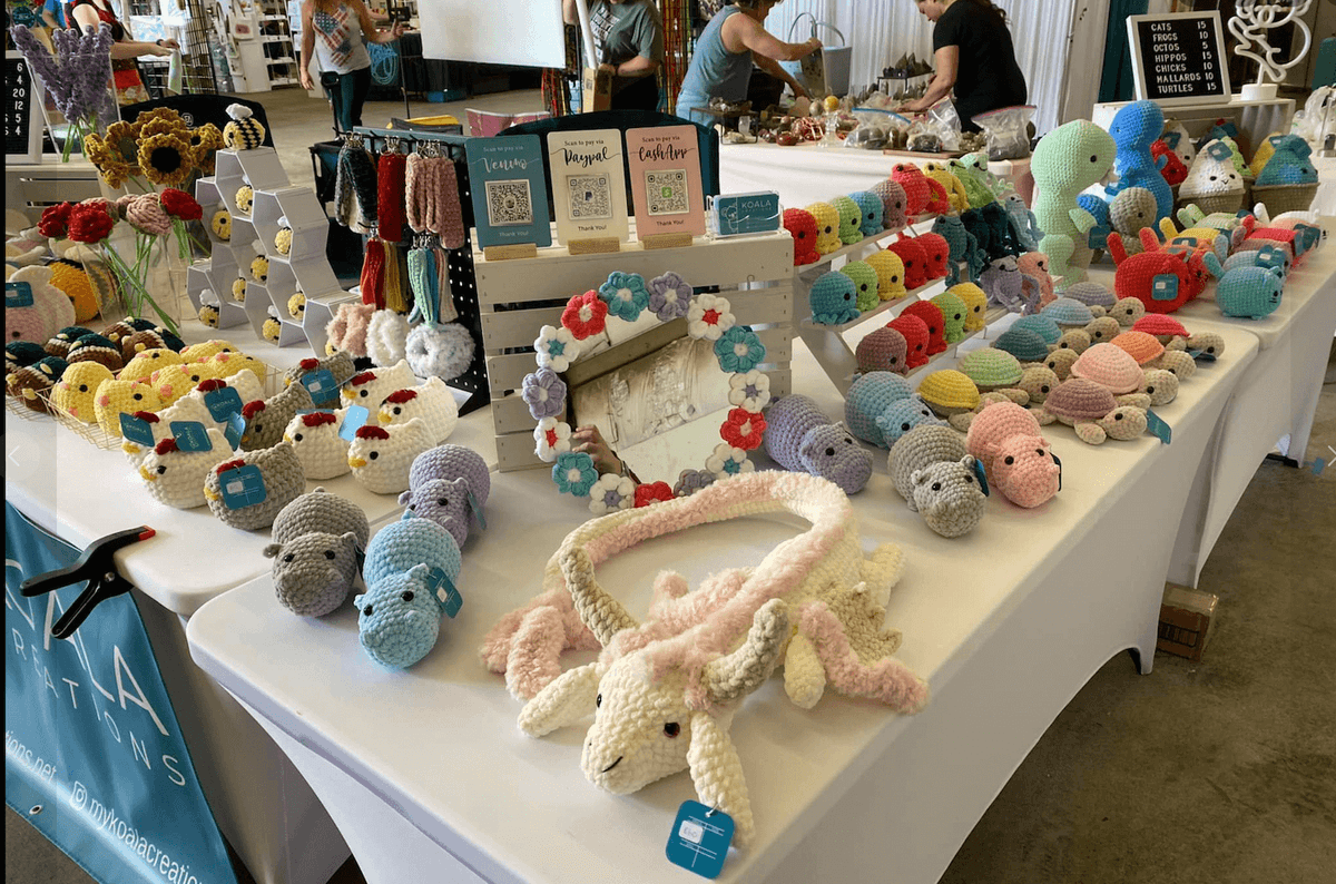 Adorable handmade crochet by Koala Creations