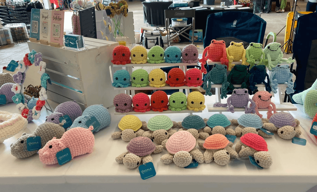 Adorable handmade crochet by Koala Creations
