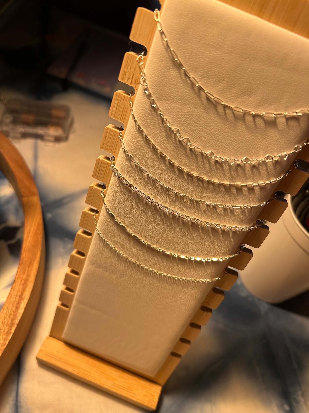 Custom fit permanent jewelry by linked with joy