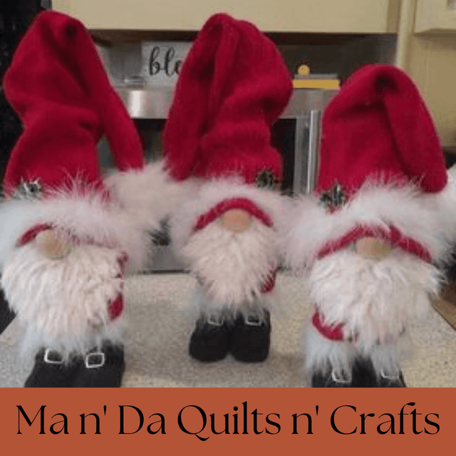 logo for Rebeccas Ma-n-da-quilts-n-crafts