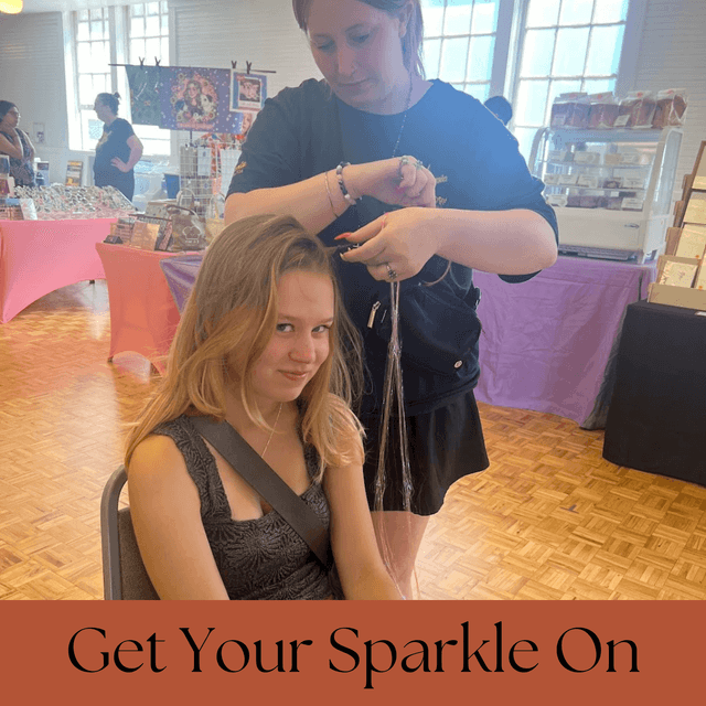 logo for get your sparkle on