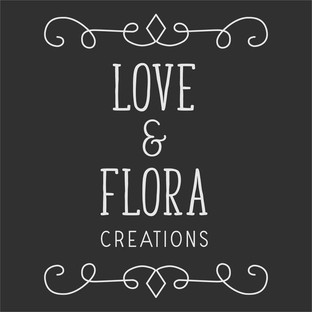 logo for love and flora creations