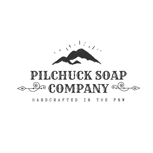Logo for pilchuck soap company