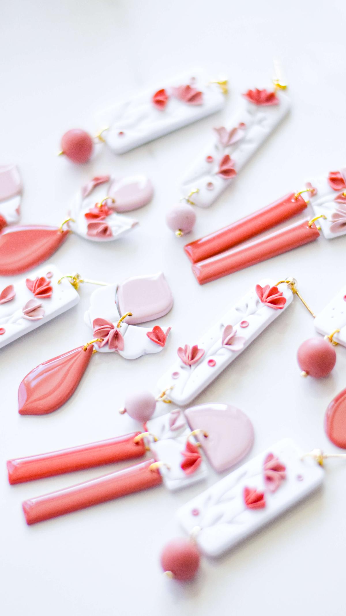 Handmade polymer clay jewelry by shiki clay