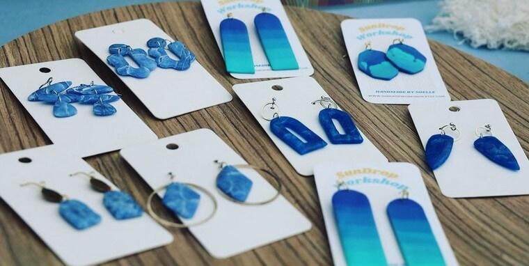 handmade jewelry in Edmonds by sundrop workshop
