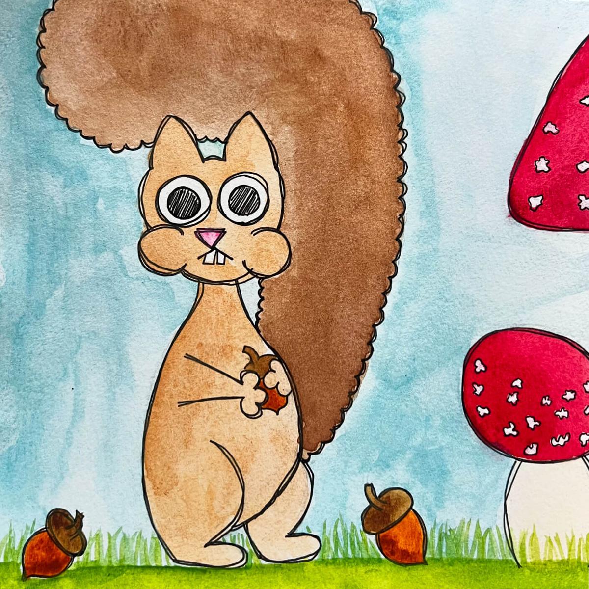 Unique art by the tipsy toadstool
