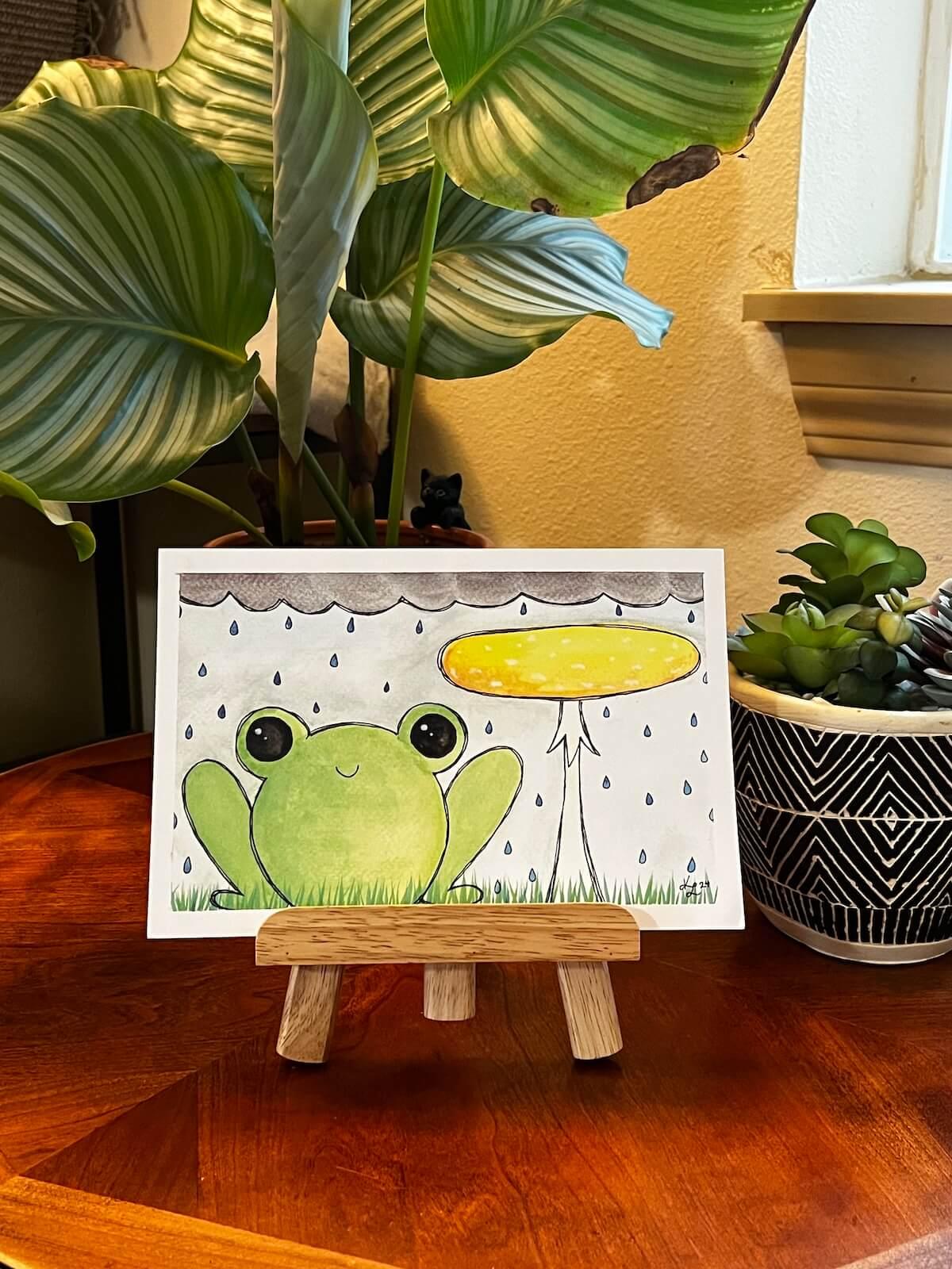 Unique art by the tipsy toadstool