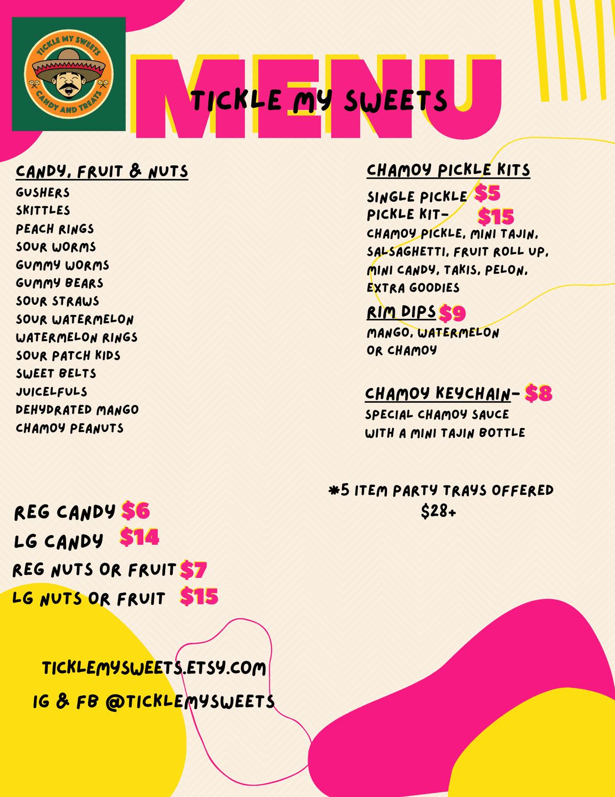 Mexican candy by tickle my sweets
