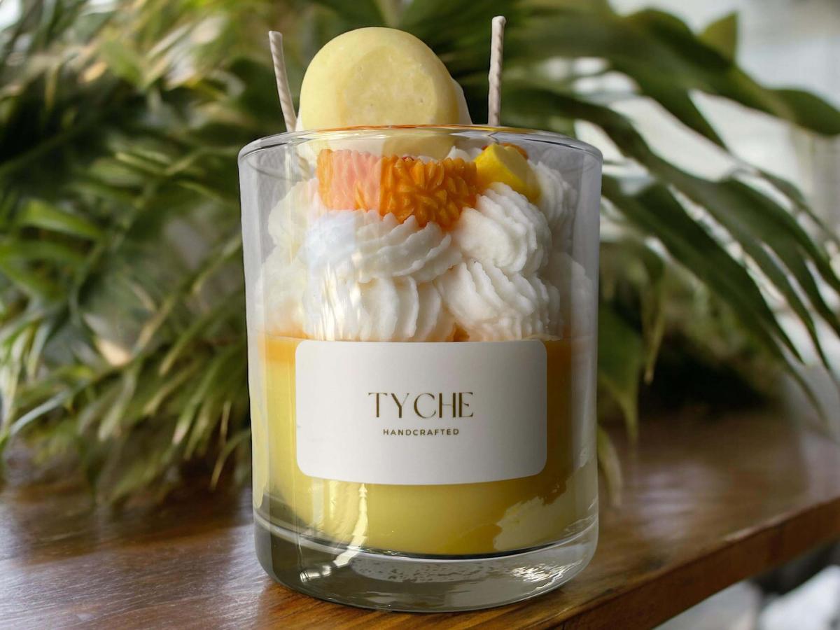 handmade candles by tyche handcrafted