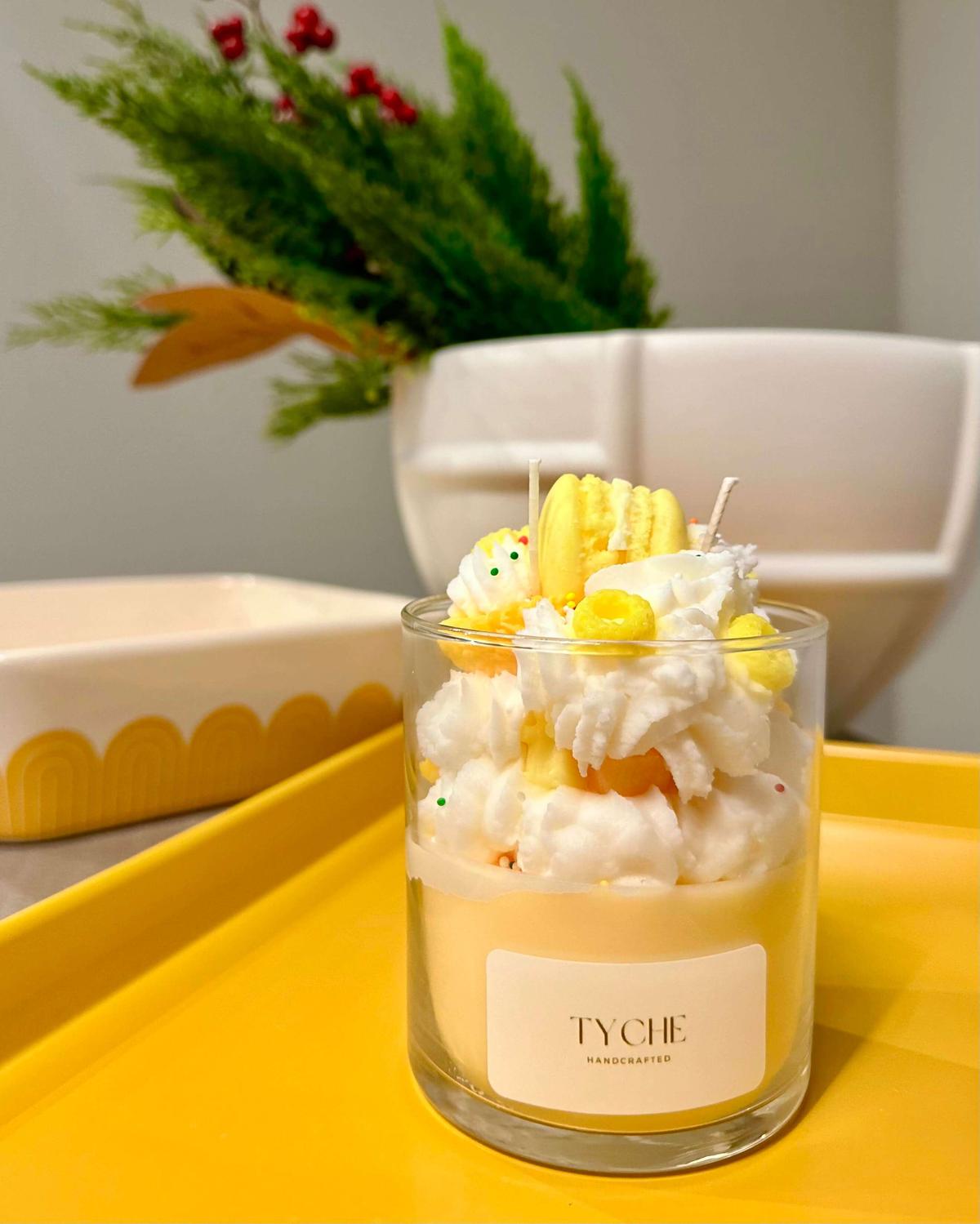 handmade candles by tyche handcrafted