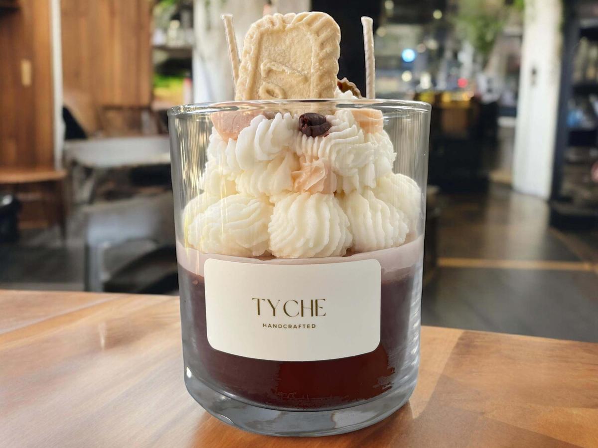handmade candles by tyche handcrafted
