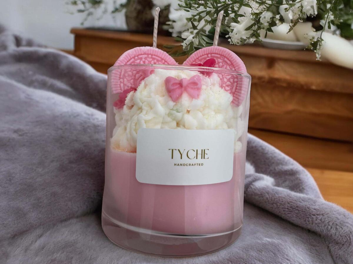 handmade candles by tyche handcrafted
