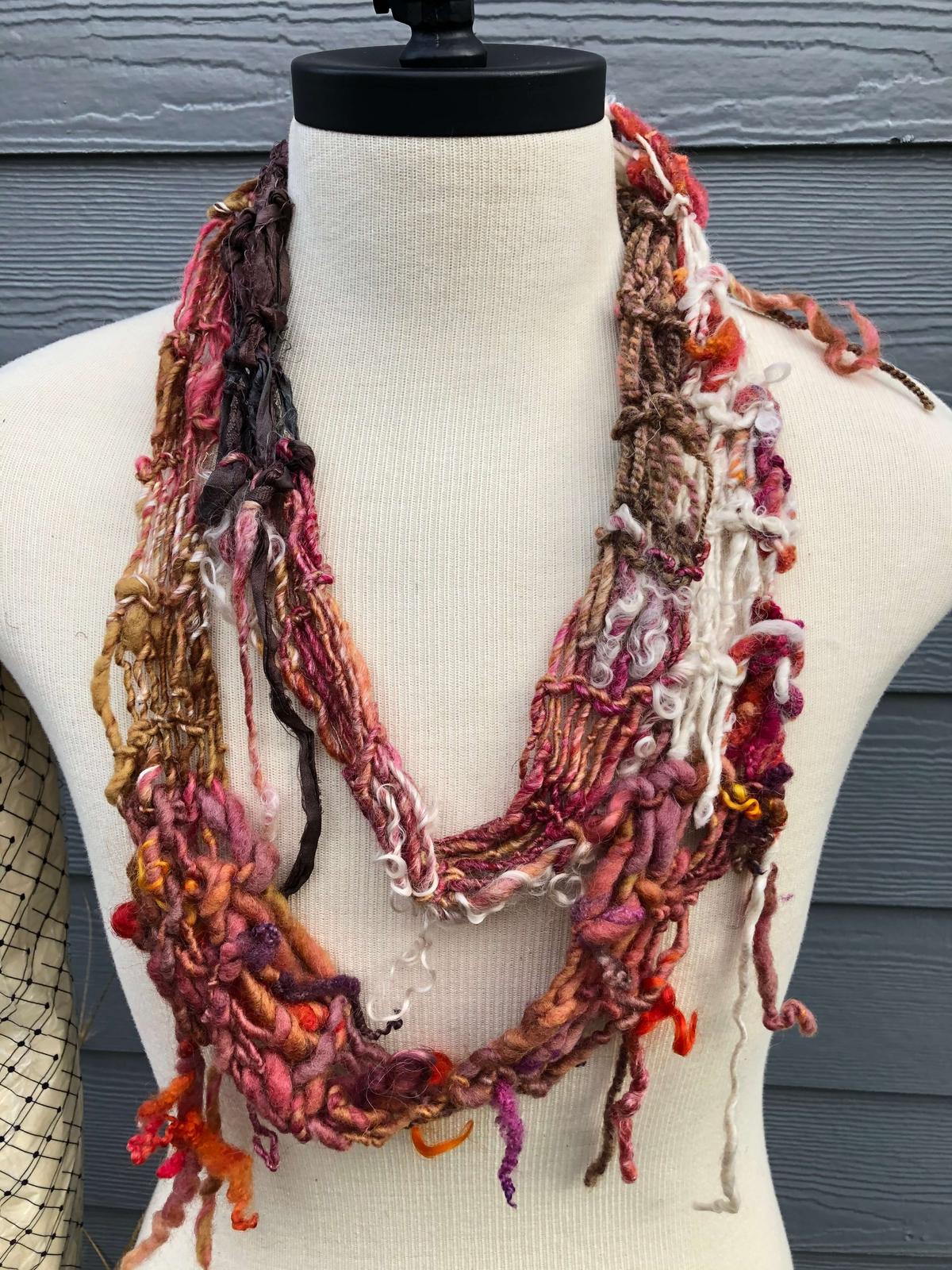 Unique spun art yarn by Way Cool Stuff