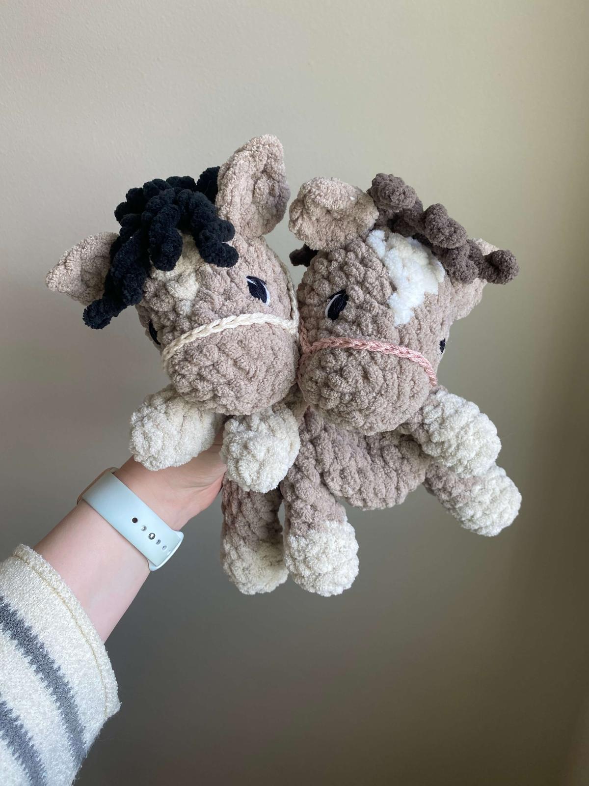 Handmade crochet plushies by wilder and jean