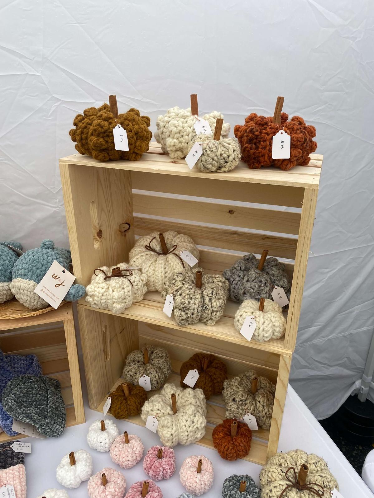Handmade crochet plushies by wilder and jean
