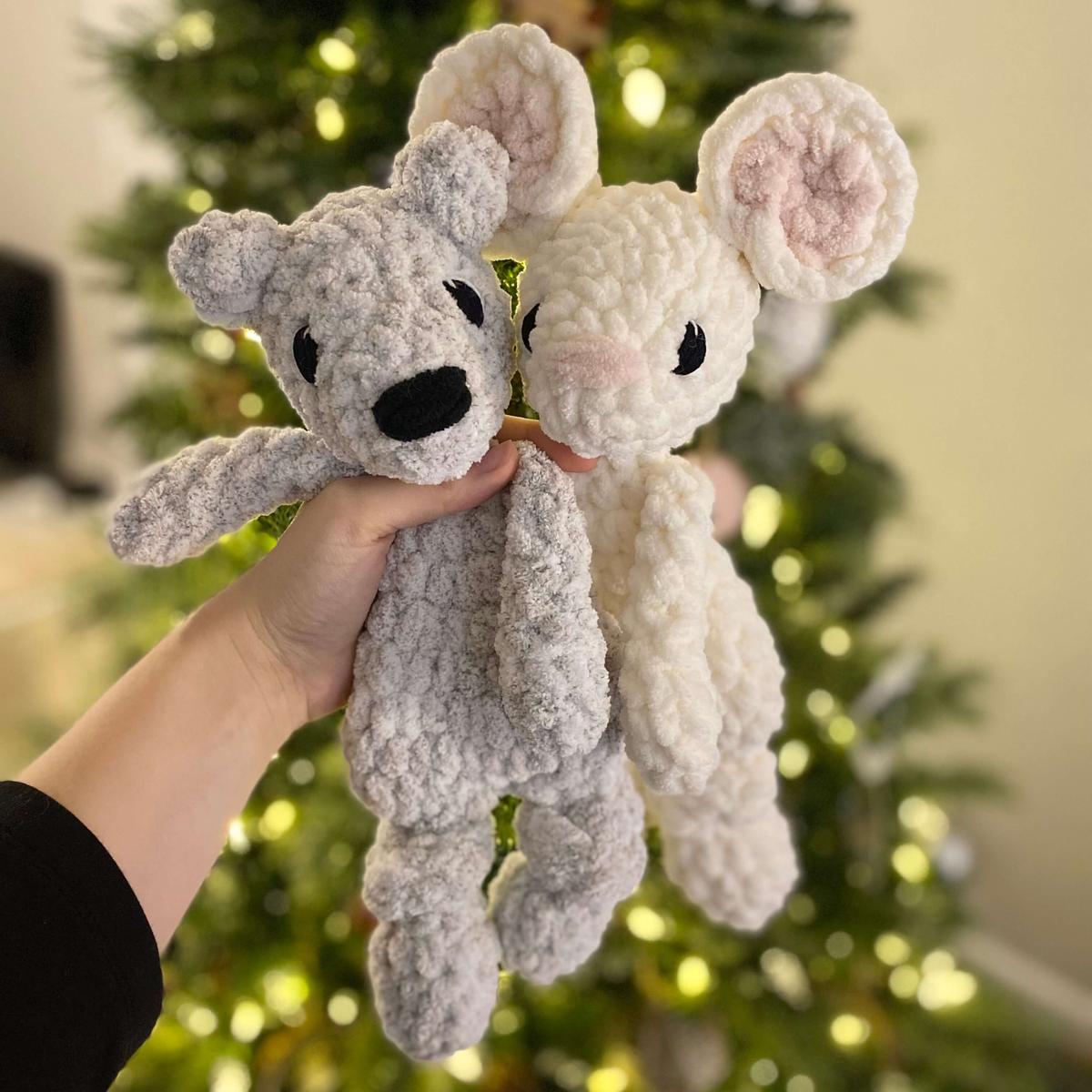 Handmade crochet plushies by wilder and jean